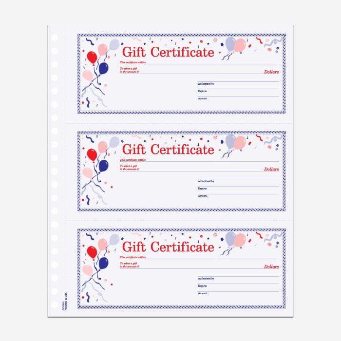 Massage Gift Certificates