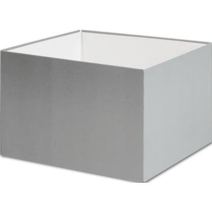 Deluxe Gift Box Bases, Silver, Medium
