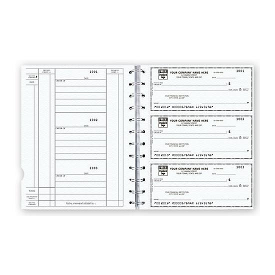 The Newport Deskbook, 3-on-a-page Compact Size Checks