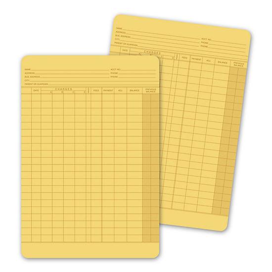 Pegboard Account Card - Manual Business Bookkeeping Sheets, Post Payments and Ledger Entries