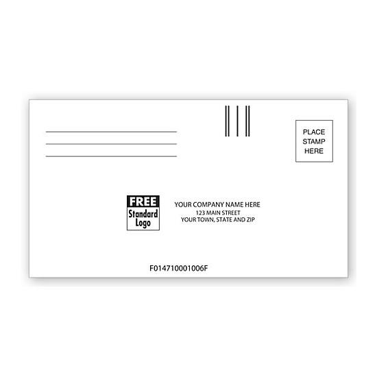 Courtesy Reply Envelope, Pre-printed, Personalized, #6 3/4 (6 1/2 X 3 5/8")