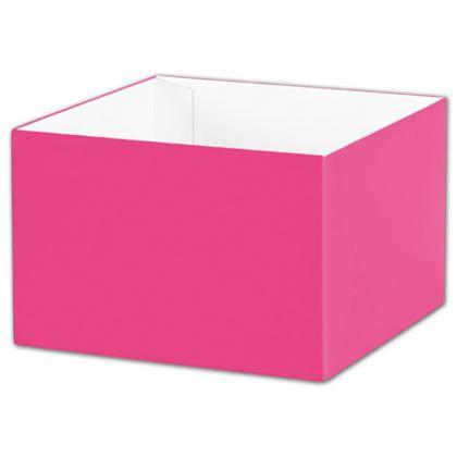 Deluxe Gift Box Bases, Fuchsia, Medium