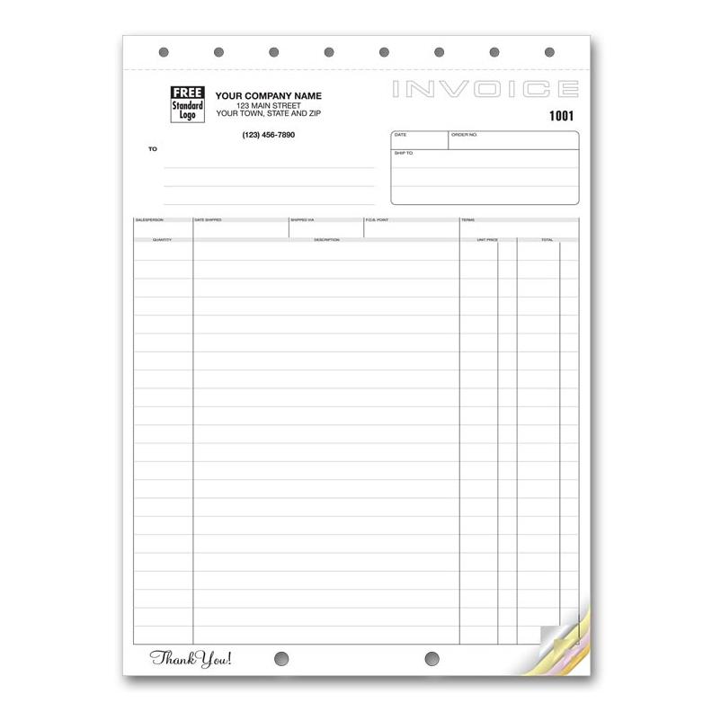Shipping Invoice Large