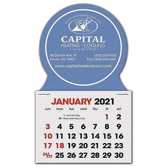2021 Stick Up Calendar Circle, Personalized & Custom Printed