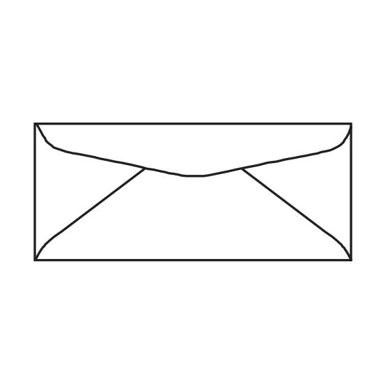 3 5/8 X 6 1/2 Custom Printed Envelopes | #6 3/4 Regular Corner Card Tint Envelope