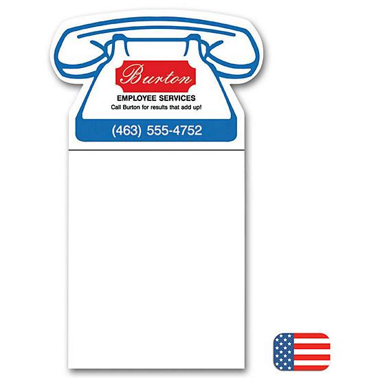 BIC Phone Magnets with Notepad, Printed Personalized Logo, Promotional Item, 250