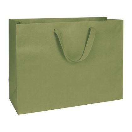 Upscale Shopping Bags, Green, Extra Large