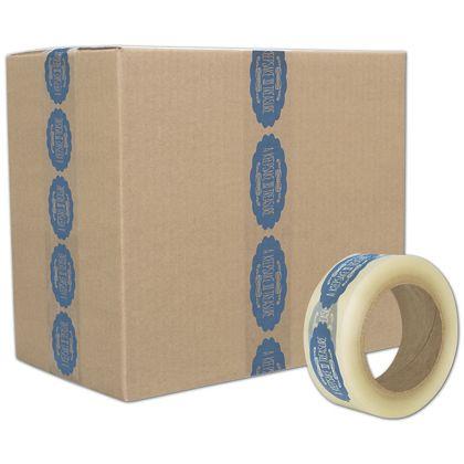 Packing Tape with Company Name, Clear, Small
