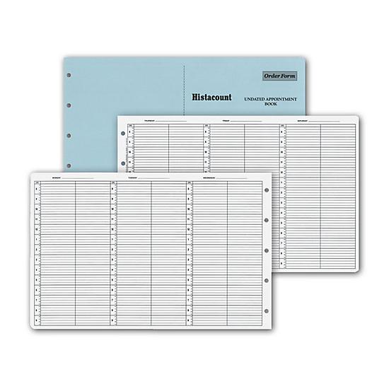 Appointment Book Refill Pages - 2 Person