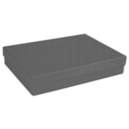 Eco-Friendly Colored Frame Jewelry Boxes, Slate Grey