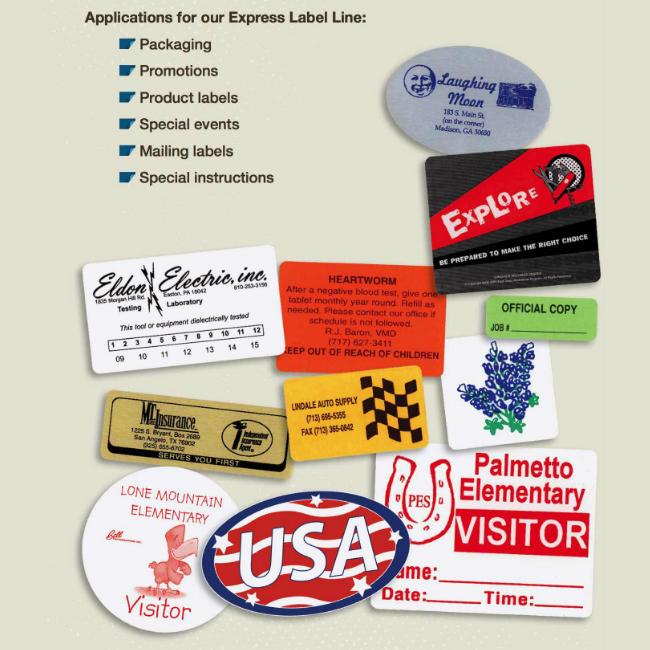 Express Labels - Same Day Printing Atlanta Ga