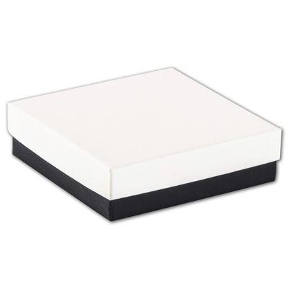 Bangle Jewelry Boxes, Black & White, Medium