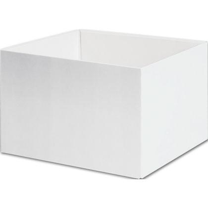 Deluxe Gift Box Bases, White, Medium