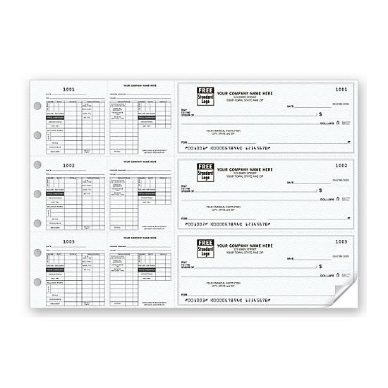 Double Stub Payroll Checks