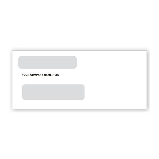 Double Window Confidential Envelope for invoices & Business Forms
