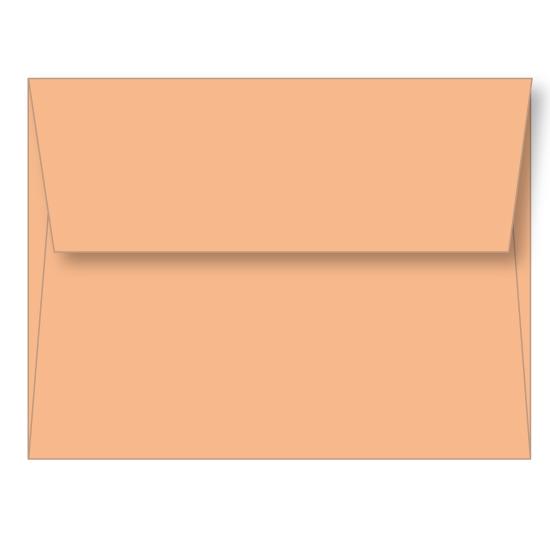 Tangerine Announcement Envelope A6 (4 3/4 X 6 1/2) - Custom Printed