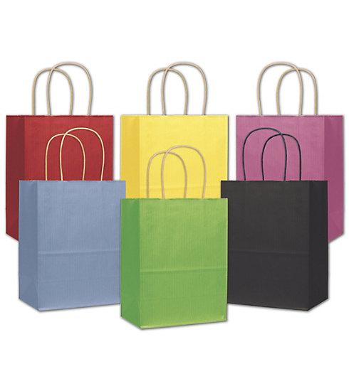 Varnish Stripe Shoppers Medium paper Bags