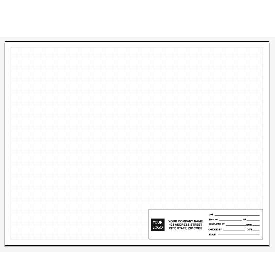 Custom Engineering Graph Paper Pads