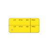 Horizontal Yellow Price Tags