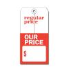 Reg Price & Our Price Retail Tag