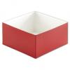 Hi-wall Gift Box Bottoms, Red, Medium
