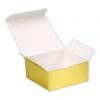 Colored Paper Ballotin Boxes, Bright Gold, Medium