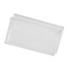 Clear Packing List Envelopes, Blank Panel Face, 5.5 X 10", White Back/clear Front
