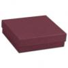Eco-friendly Colored Bangles Jewelry Boxes, Merlot, Small