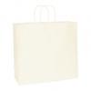 Debonair Shoppers Bag, White, 16 X 6 X 15 1/2"