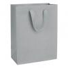 Upscale Shopping Bags, Light Grey, Large