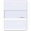 Blank Check Paper Stock, Check In The Middle, Signature Line, Security Features