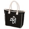 Seville Jute/canvas Tote Bag, Printed Personalized Logo, Promotional Item, 50