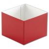 Hi-wall Gift Box Bottoms, Red, Small