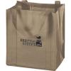 Non-woven Market Tote Bags, Tan, Medium