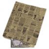 Paper Merchandise Bags, Newsprint, Large