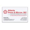 Linen Bright White 80# Cover Business Card Printing