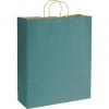 Varnish Stripe Shoppers Bag, Peacock, 16 X 6 X 19"
