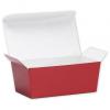 Colored Paper Ballotin Boxes, Red, Extra Large