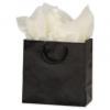 Posh Shopping Bags, Black, Medium