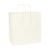 White Paper Shopping Bags, 14 X 8 X 14 1/2"