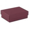 Eco-friendly Colored Earrings Jewelry Boxes, Merlot