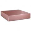 Rose Gold Tinted Boxes, 12 X 12 X 2 1/2"