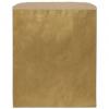 Metallic Gold Kraft Merchandise Paper Bags, Medium 8 1/2 X 11"