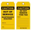 Out Of Service - Maintenance Required Tags