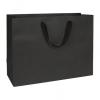 Manhattan Eco Euro-shoppers Bag, Black, 16 X 6 X 12"