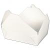 Biopak Food Containers, White, Large