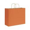 Varnish Stripe Shoppers Bag, Terracotta, 16 X 6 X 12 1/2"