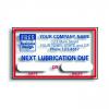 Lubrication Static Cling Sticker, Personalized, Printed