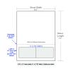 4" X 2.875" Integrated Labels | 2-up (1500 Sheet Case)