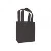 Color-frosted, High-density Shoppers Bags, Black, Small